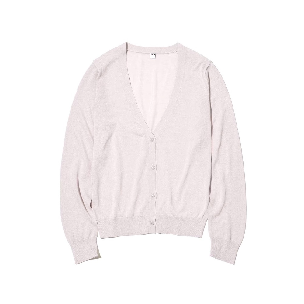 Uniqlo — Light V-Neck Long-Sleeve Cardigan — Size XL